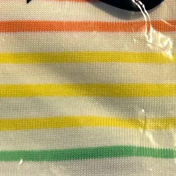 Lands End TWO NEW multi striped tops 2 x - Picture 4 of 8